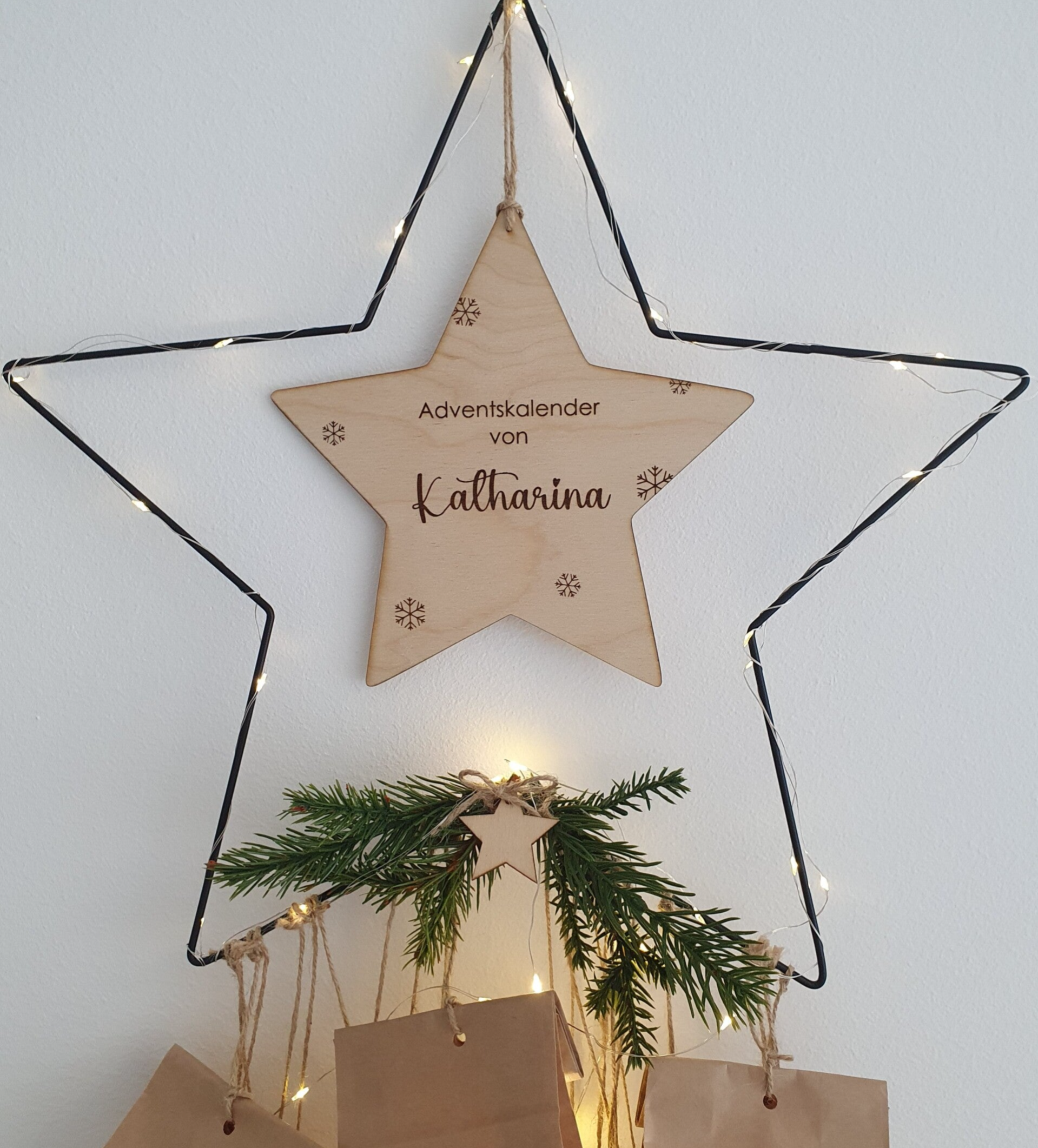 Adventskalender Stern