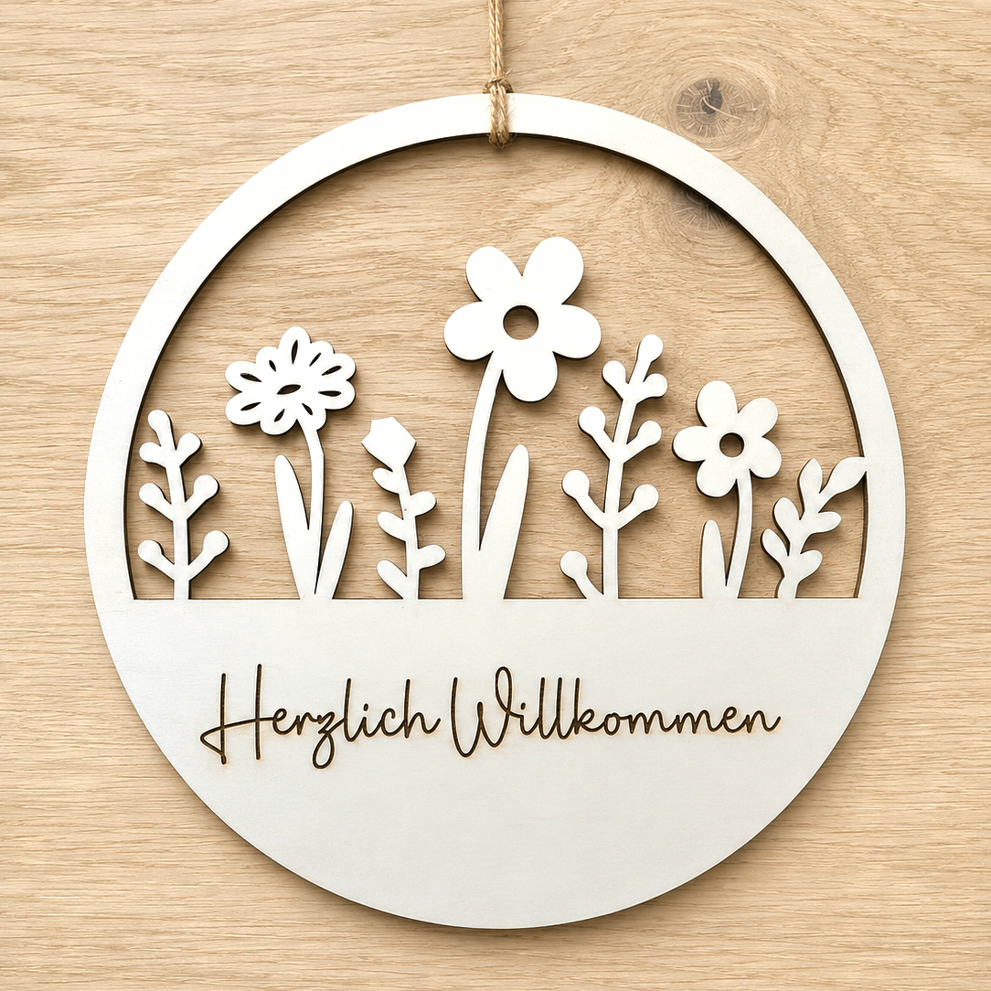 Blumenloop Herzlich Willkommen