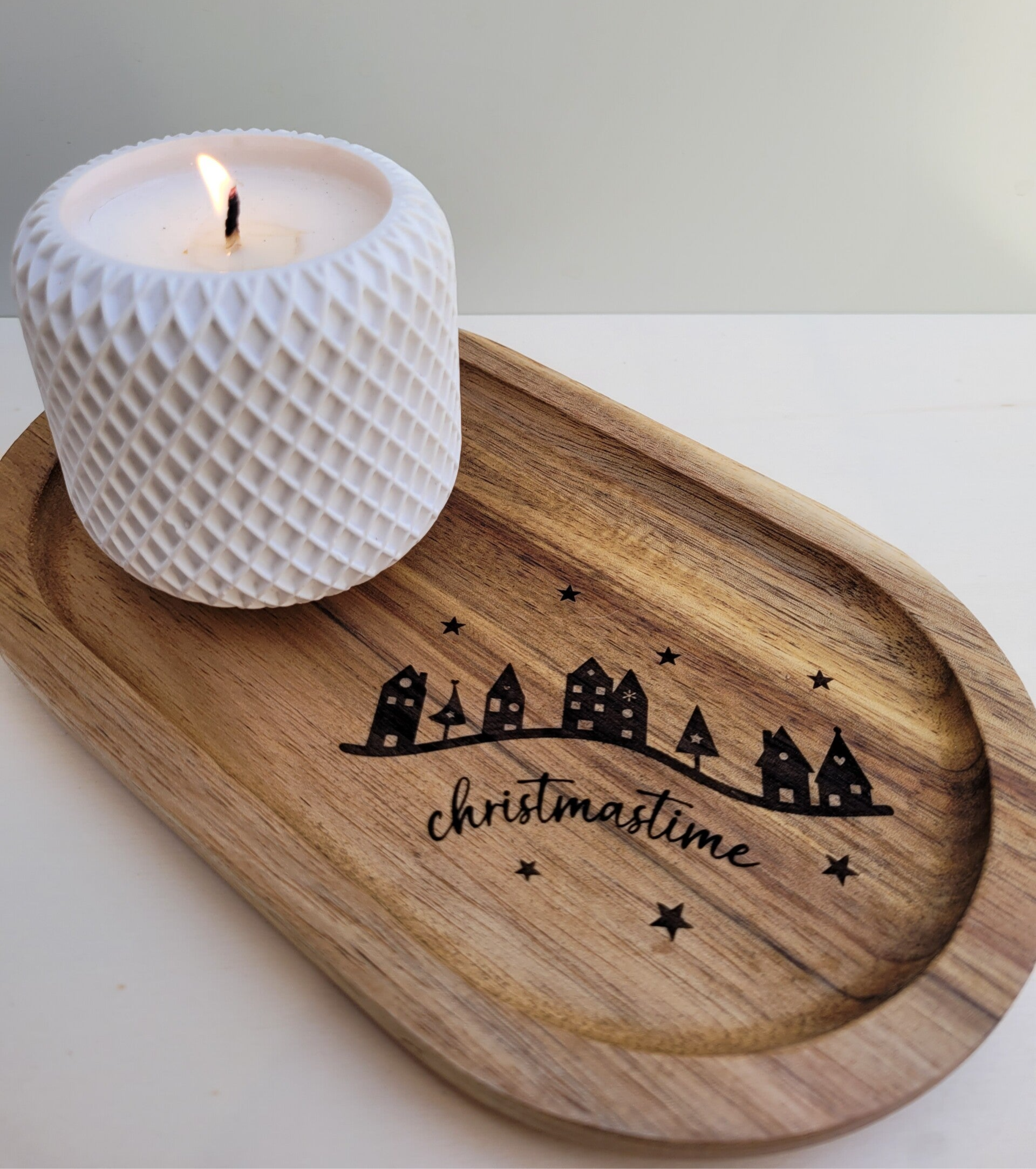 Dekotablett Christmastime