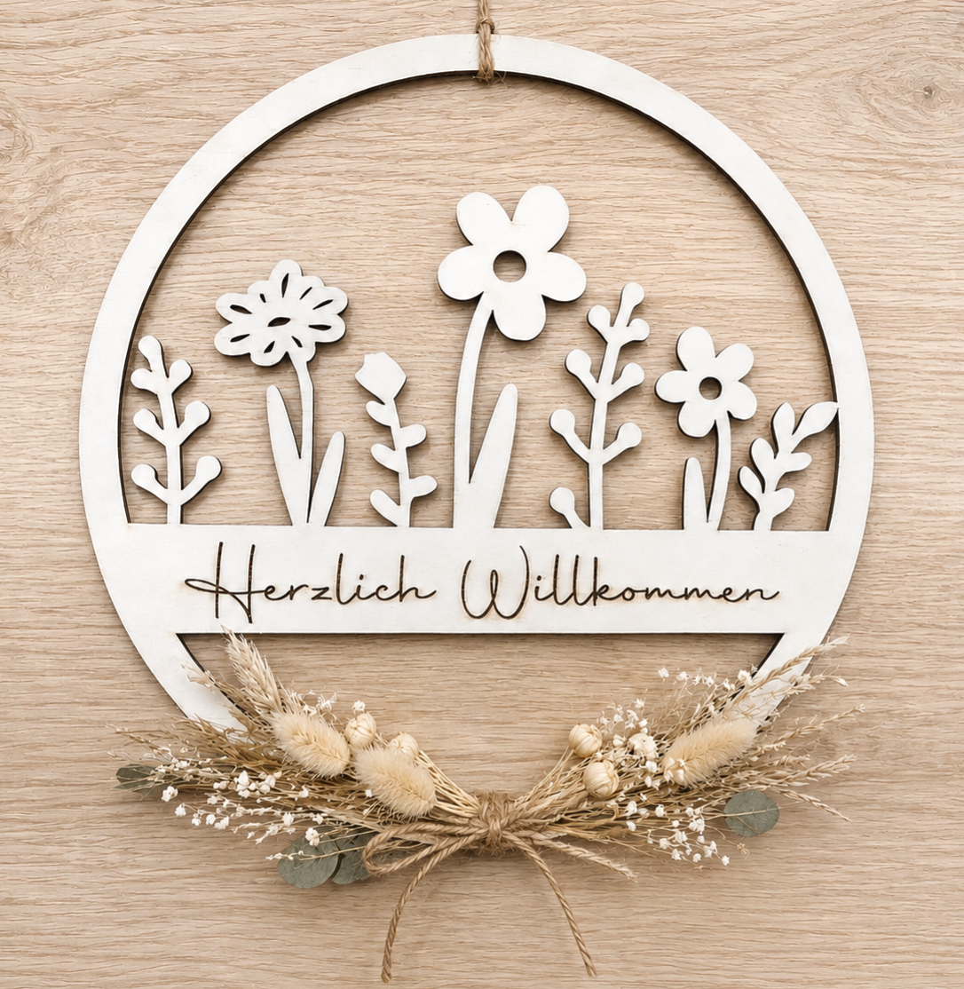 Blumenloop Herzlich Willkommen