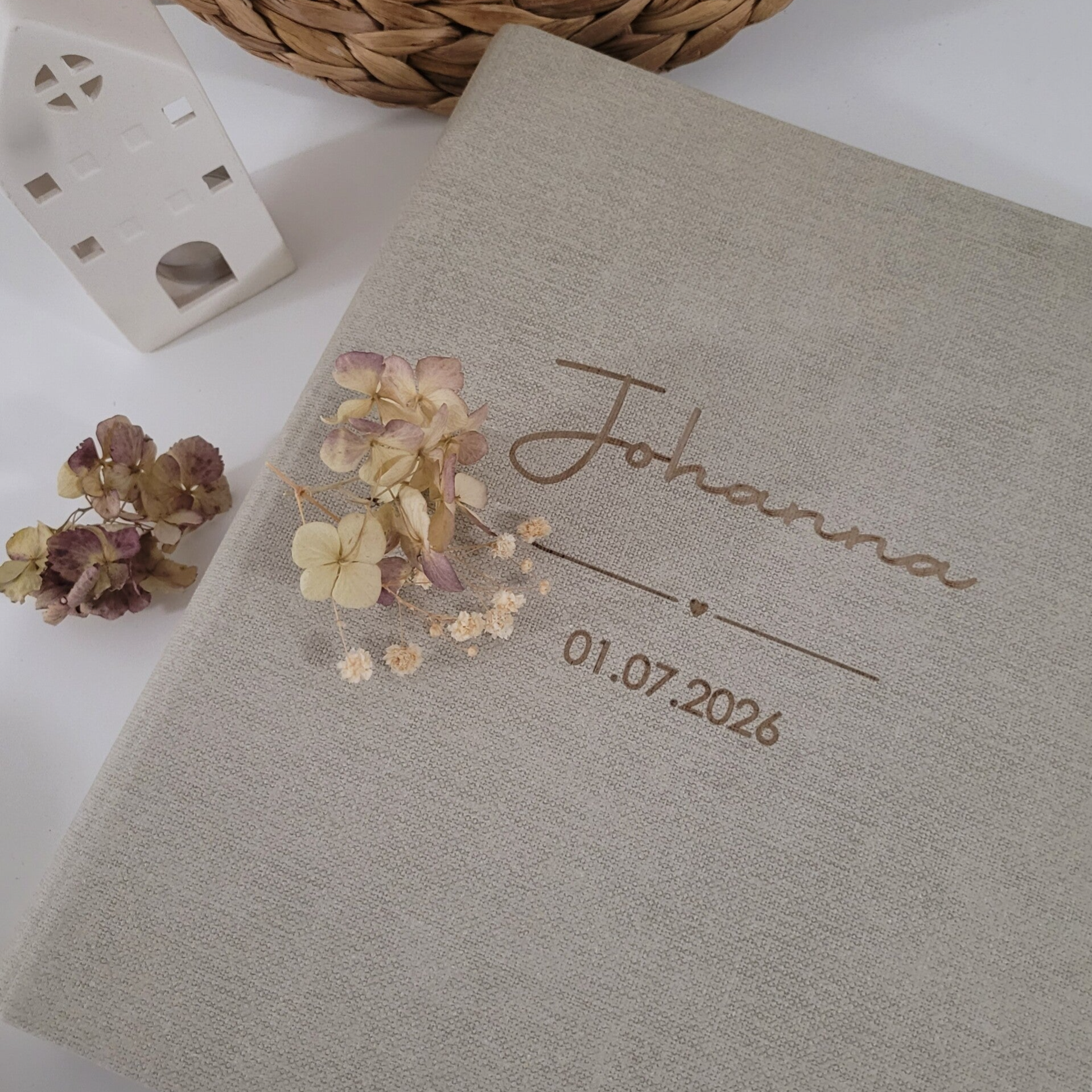 Personalisierte Ringmappe / Fotomappe