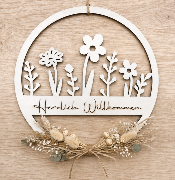 Blumenloop Herzlich Willkommen