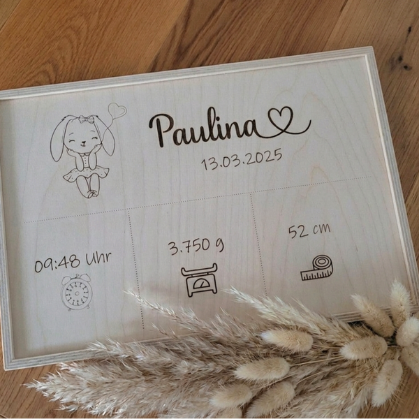 Geschenkbox - Erinnerungsbox Kindermotiv Design C