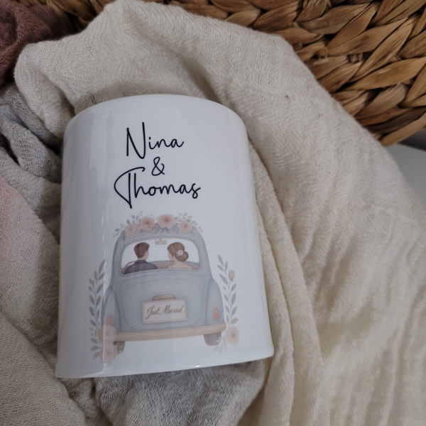 Spardose Keramik Hochzeit Auto