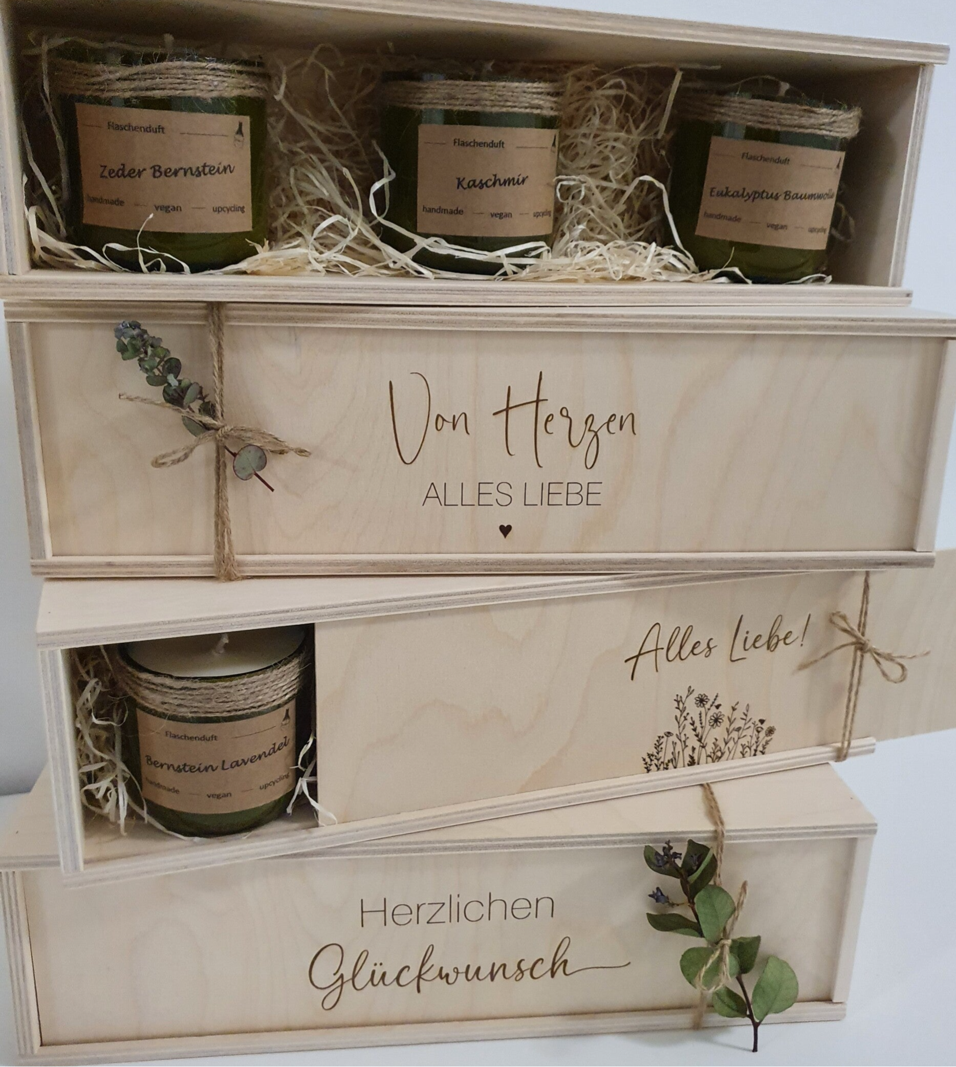 Geschenkbox - Weinbox (Querformat)