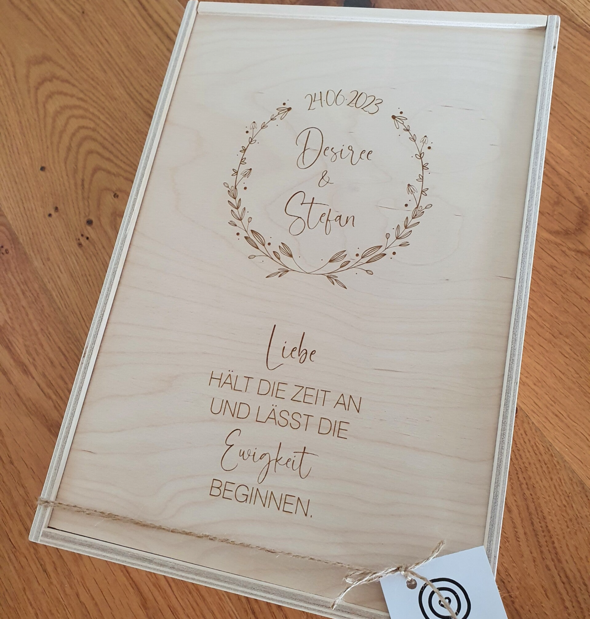 Geschenkbox Hochzeit