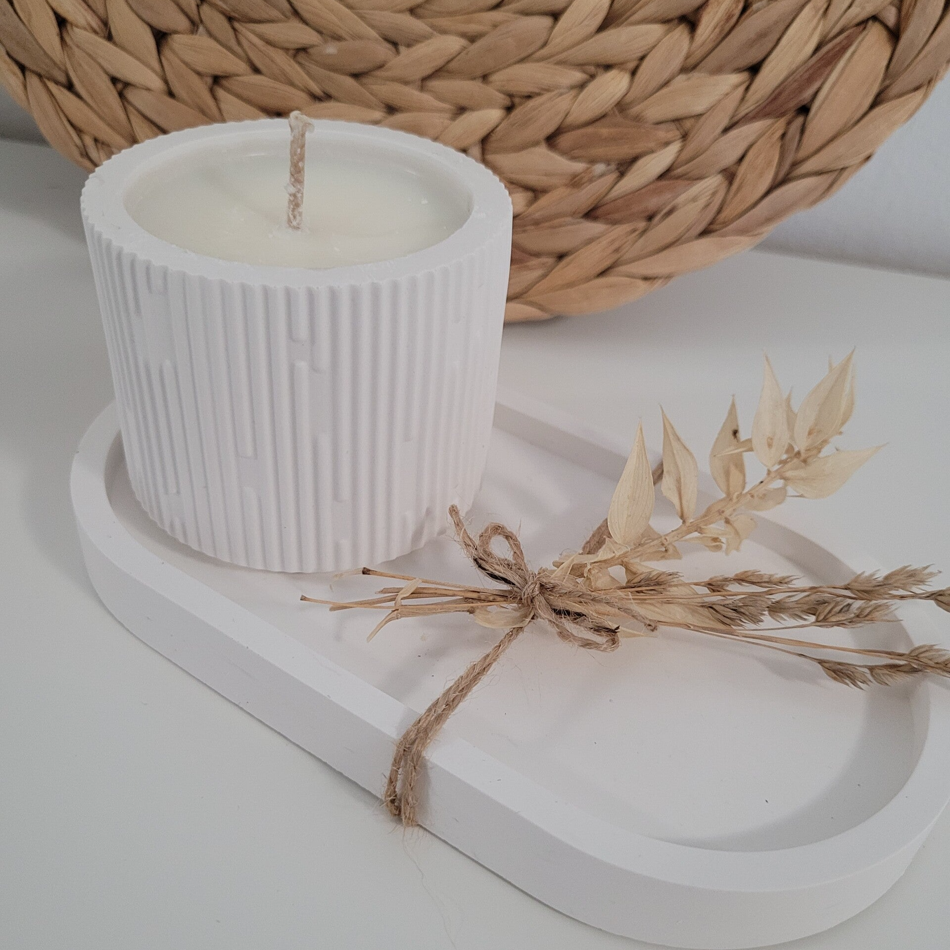 Keramik - Duftkerze Set groß (Verschiedene Düfte)