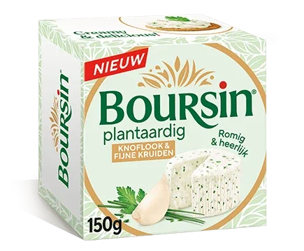 Broodje met Boursin kruidenkaas