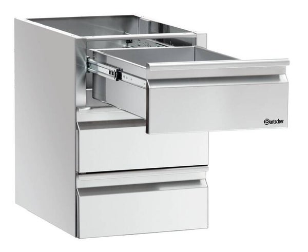 Set di cassetti 3 x 1/1 GN