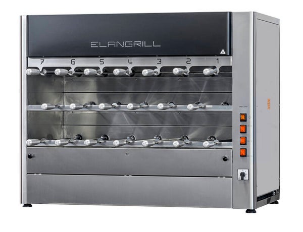 ELANGRILL SRL churrasco elettrico V.400 3N kW. 12,03 mod. CM 20 con 20 spade