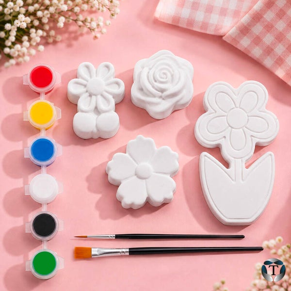 DIY Space Painting Set voor Kinderen | Bloemen