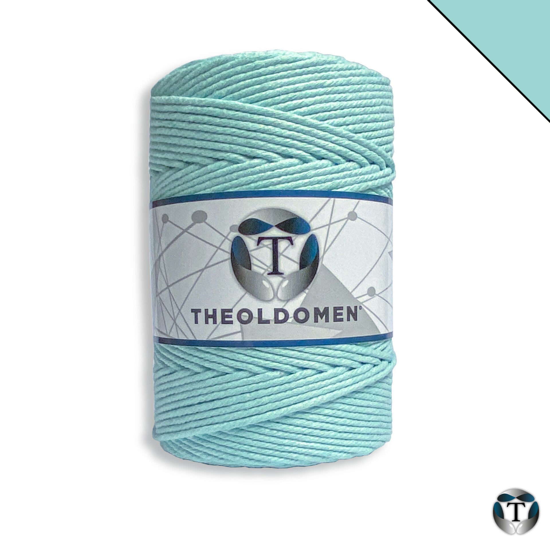 Macramé Koord | Ocean Blue | 200 meter | Triple Twist