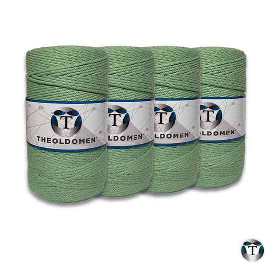 Macramé Koord | Bundelkorting | Mintgroen | 800 METER |
