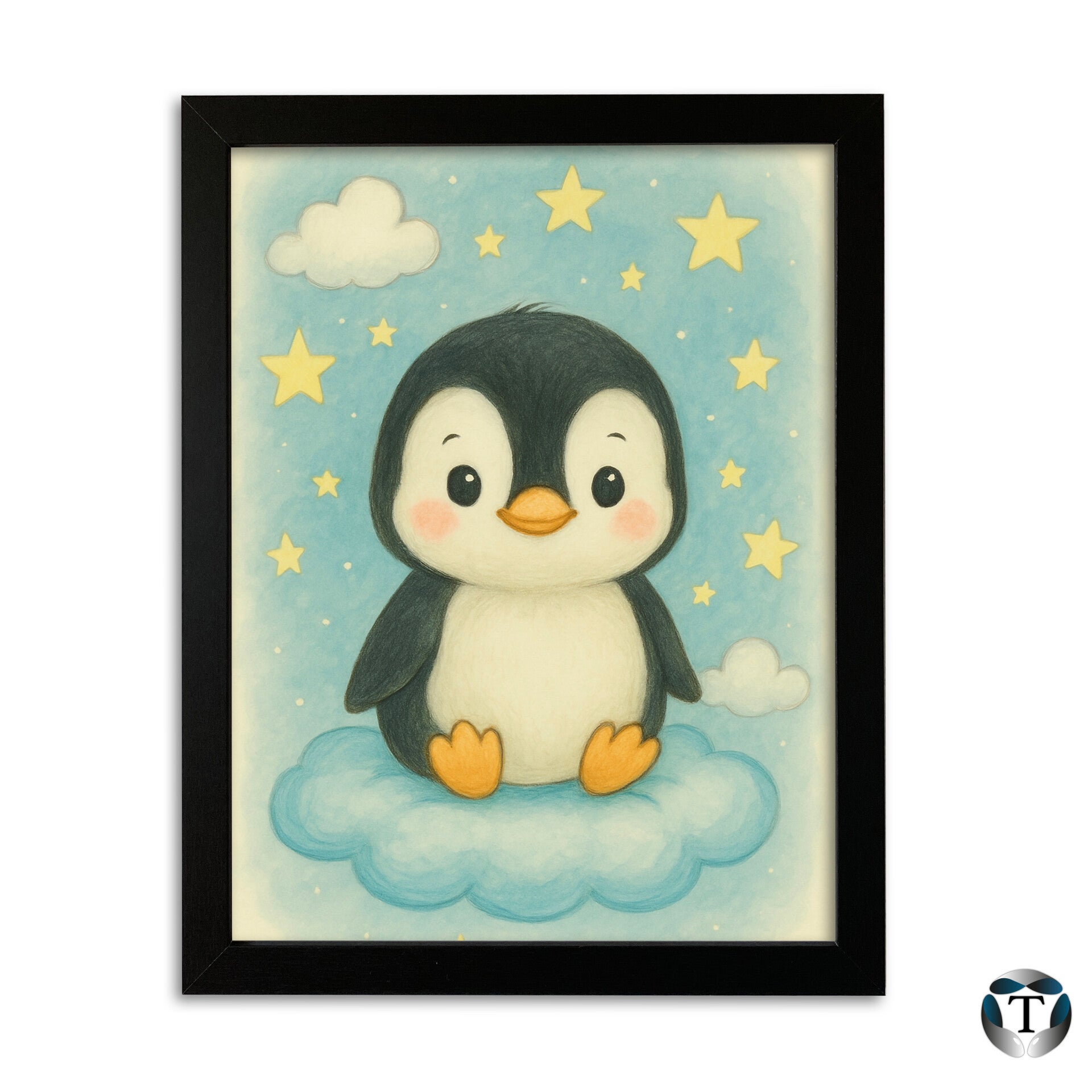 Babykamer Posters | Pinguïn | 21x30 cm |