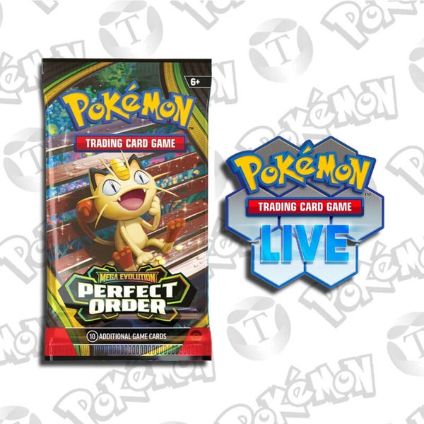 Live Code Card: Perfect Order Booster Pack