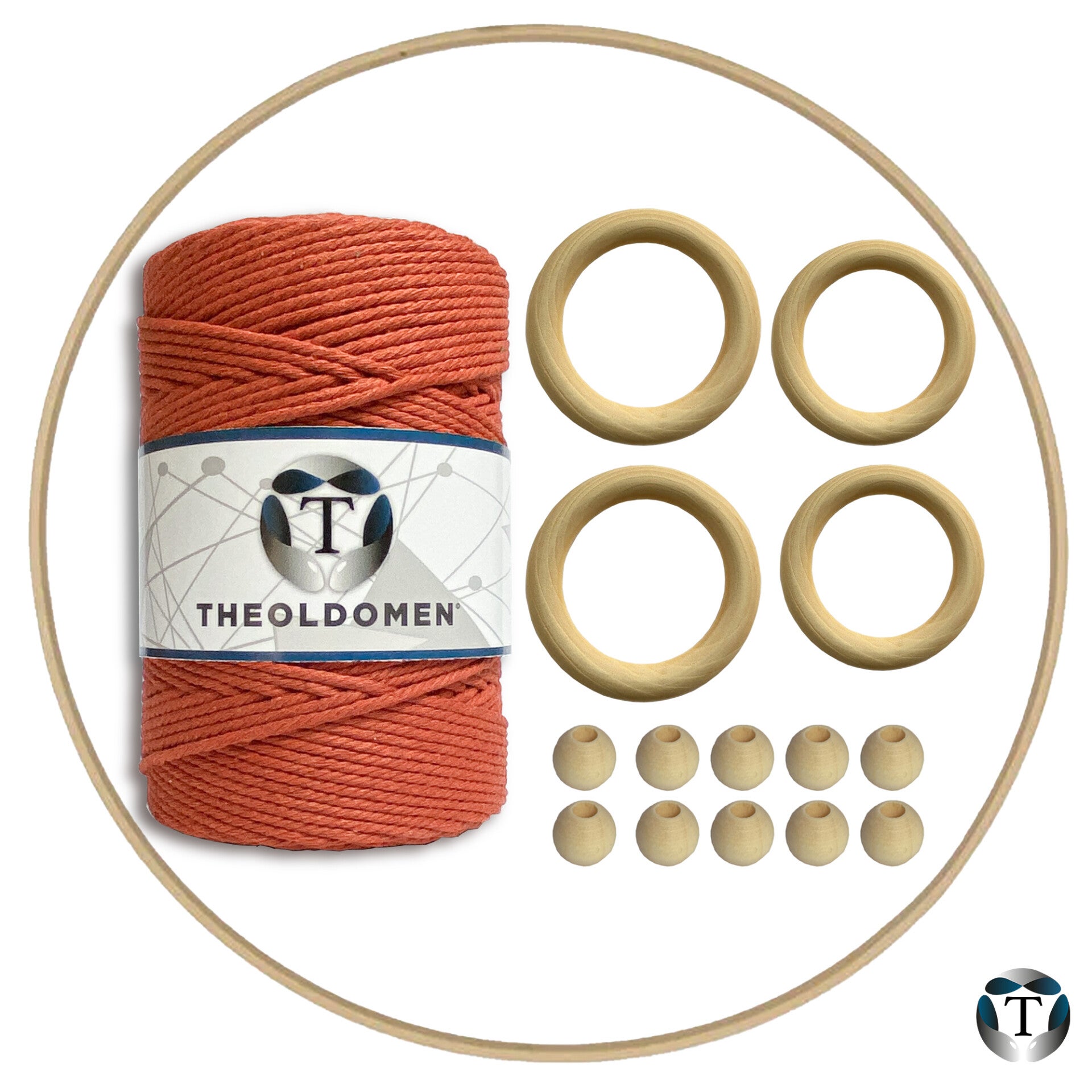 Macramé Pakket | DIY | Rust |  200 meter