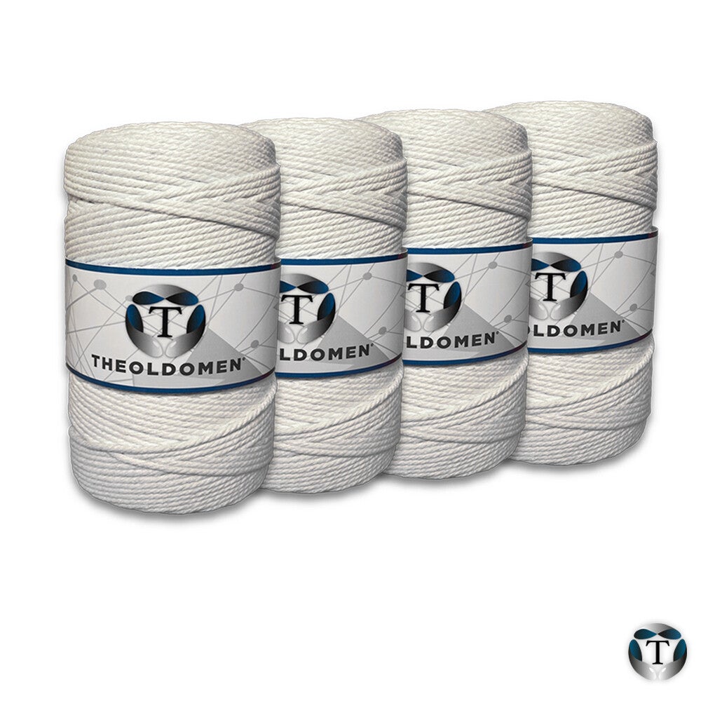 Macramé Koord | Bundelkorting | Wit | 800 METER |