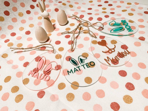 Paaseitje - gepersonaliseerd