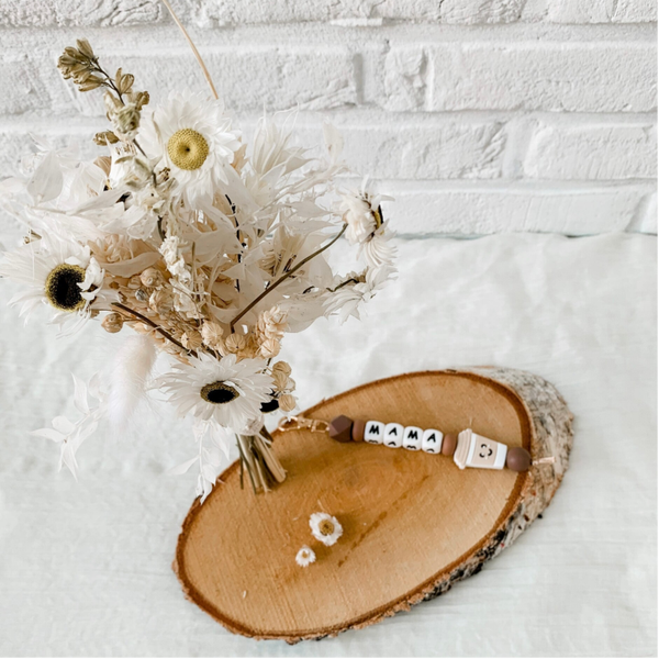 Sleutelhanger met naam - Koffie