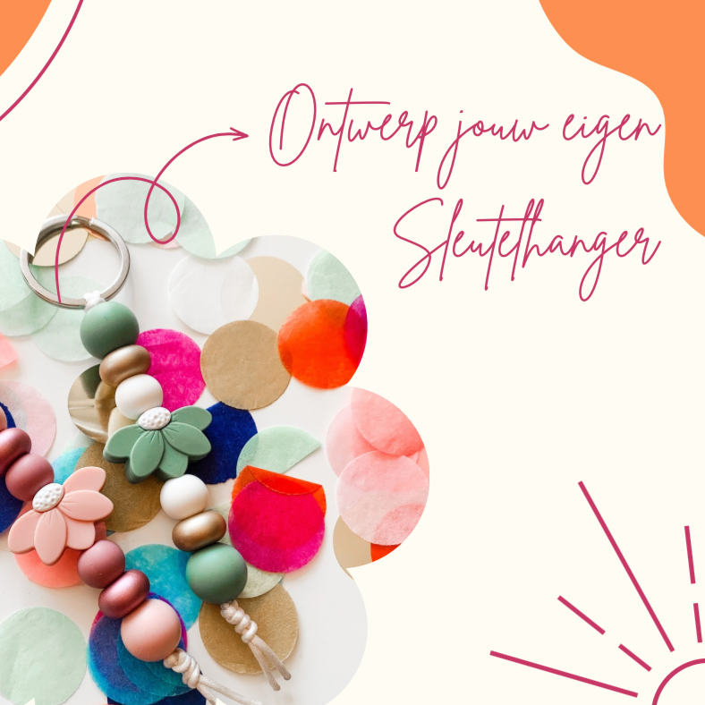 Ontwerp zelf jouw eigen sleutelhanger