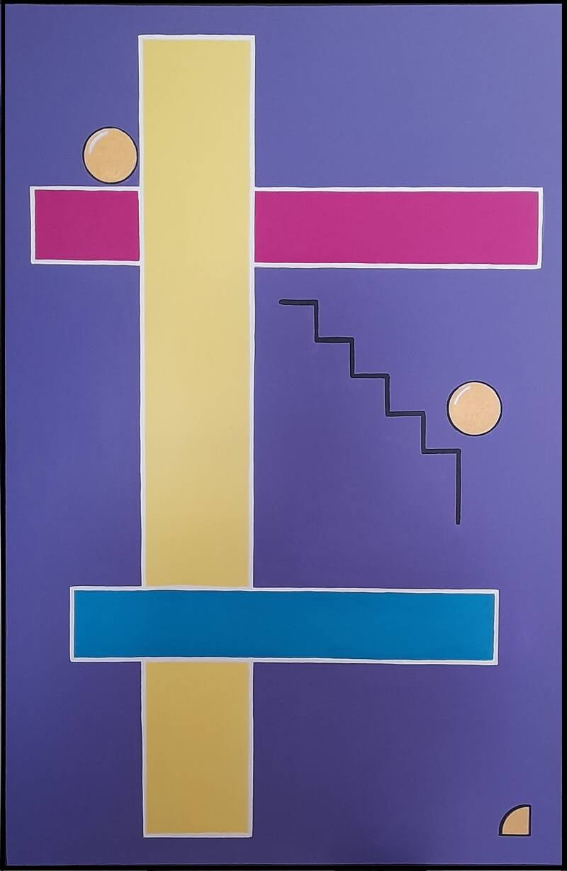 Du début à la fin 80 * 120cm.