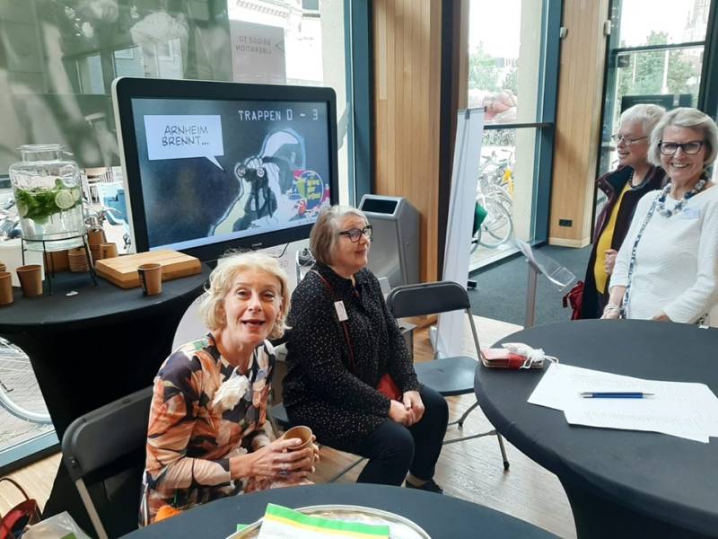 De vriendelijke en zeer behulpzame dames van Rozet.