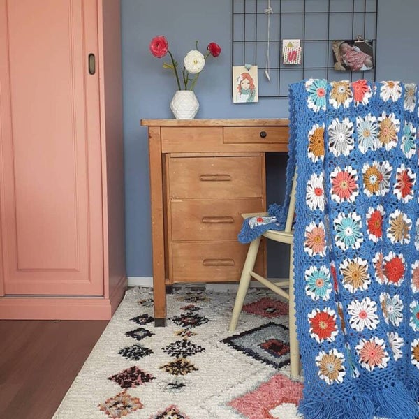 (NL) Patroon Zomerse bloemendeken