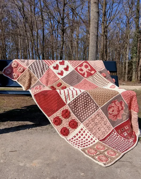 (NL) Patroon Patchworkdeken