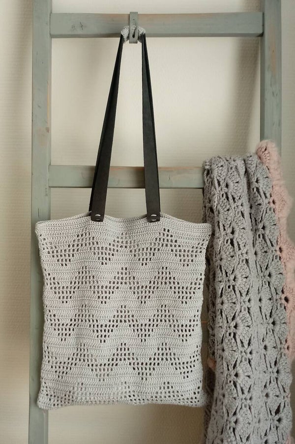 (NL) Patroon zigzag markttas