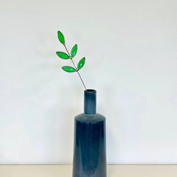 tak met groene blaadjes