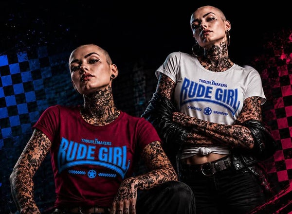 t-shirt rude girl