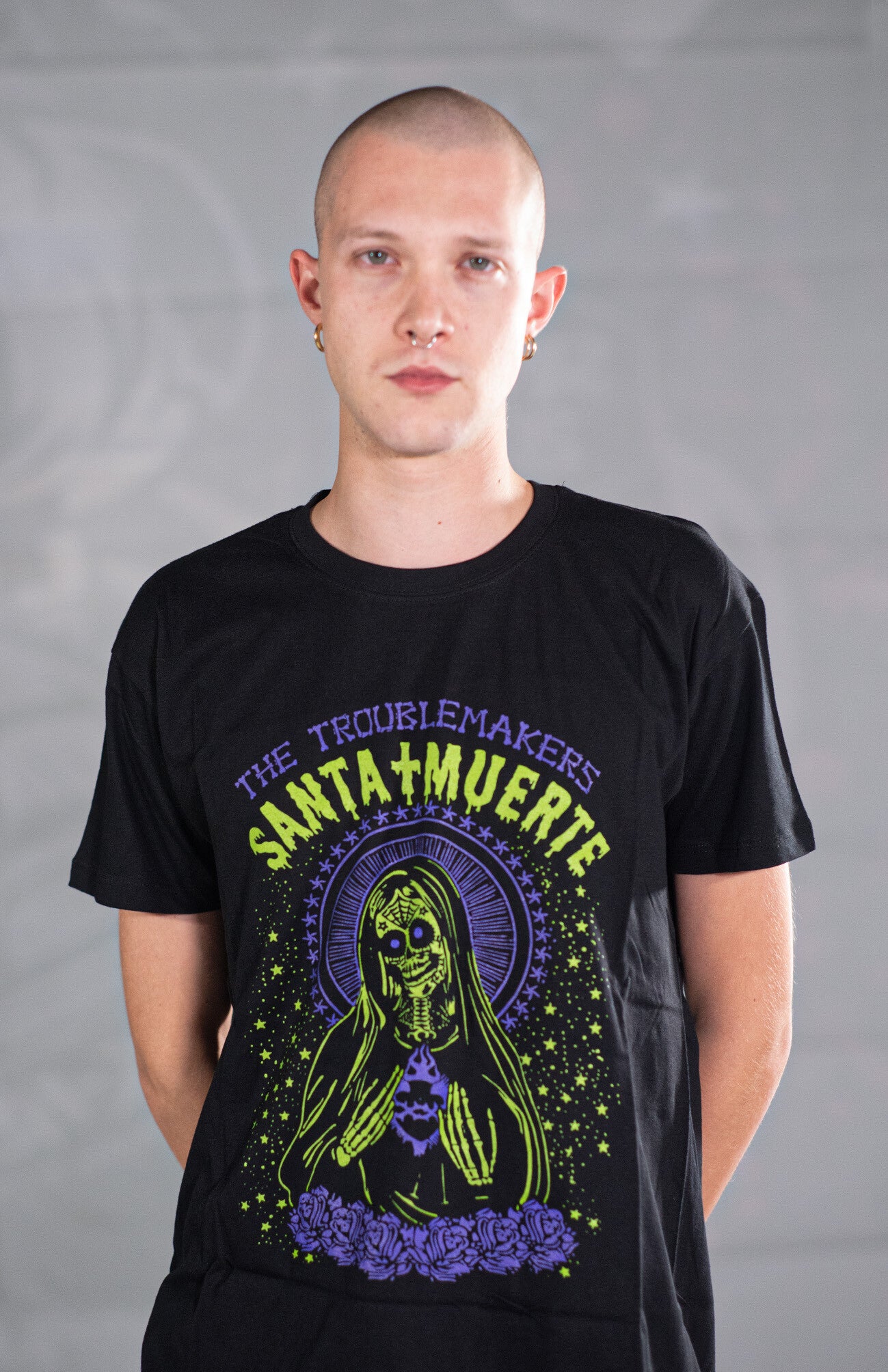 t-shirt santa muerte