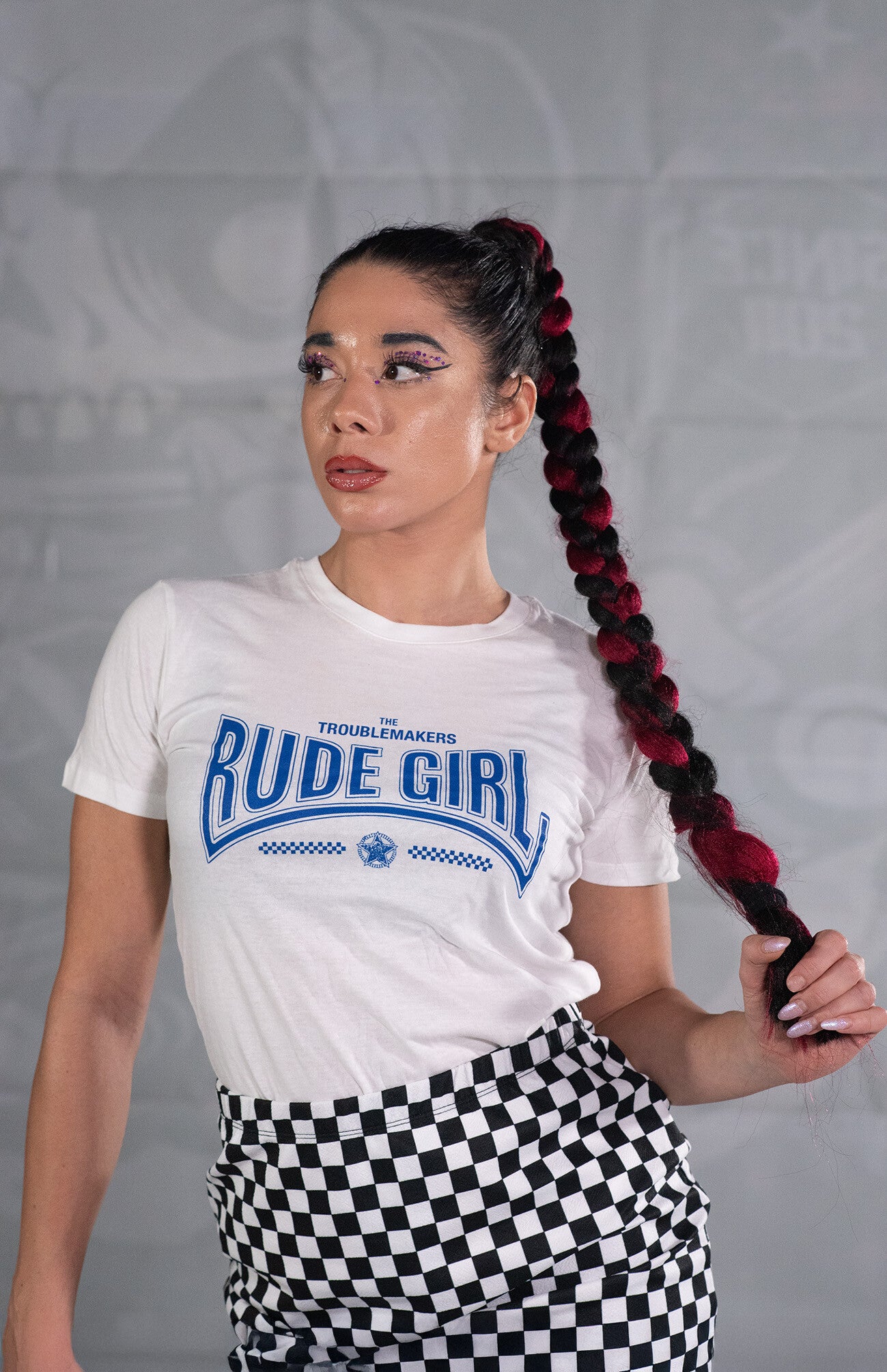 t-shirt rude girl