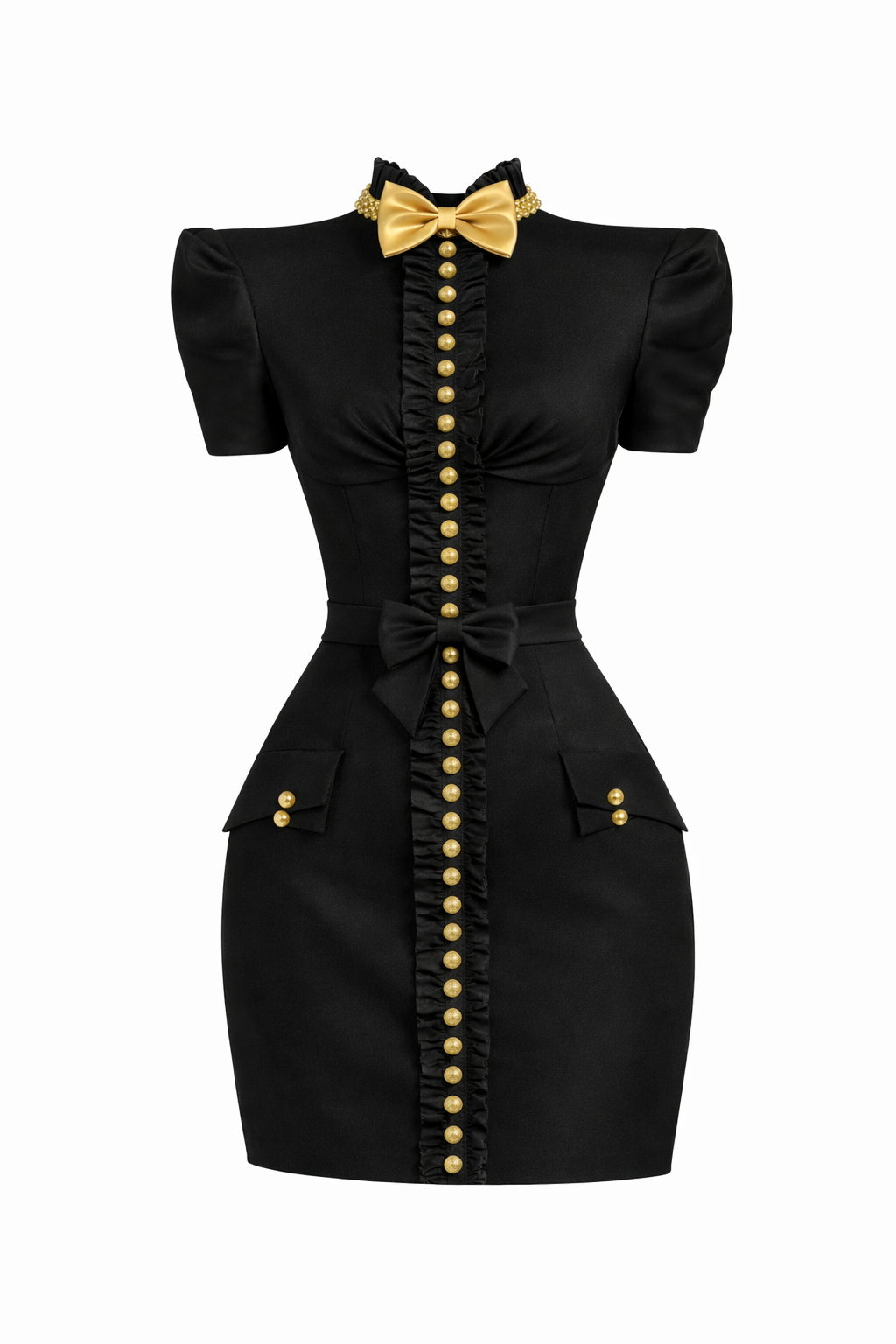 Robe silhouette noire