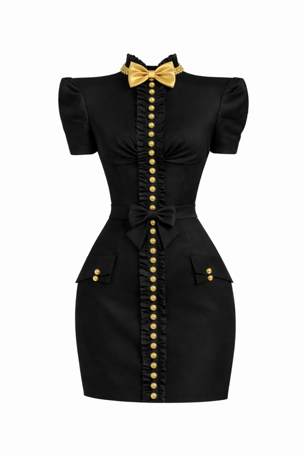 Robe silhouette noire