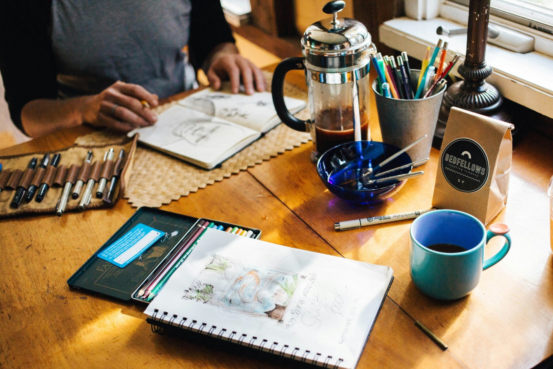 Crea-moment met koffie