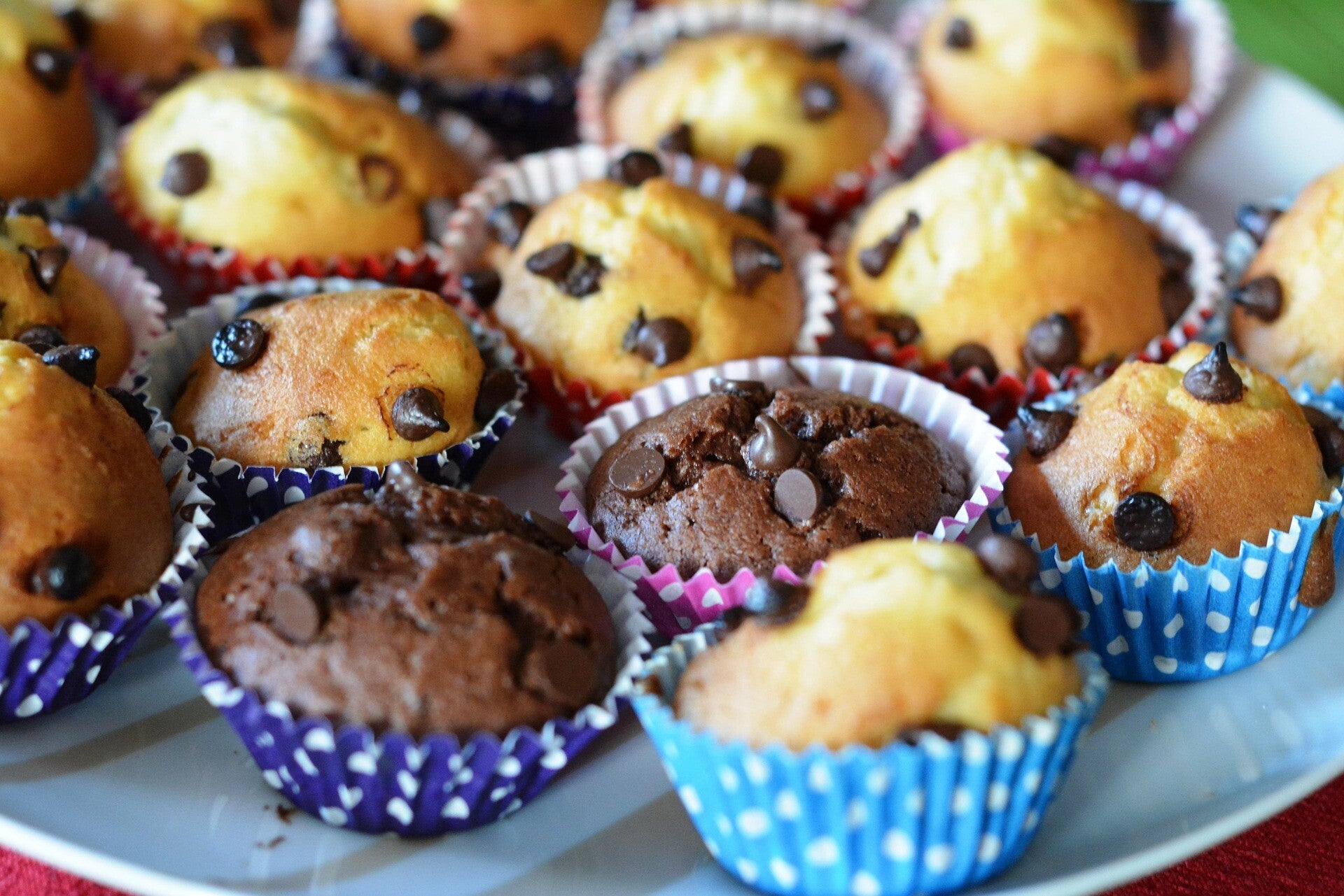 Zelfgemaakte cupcakes
