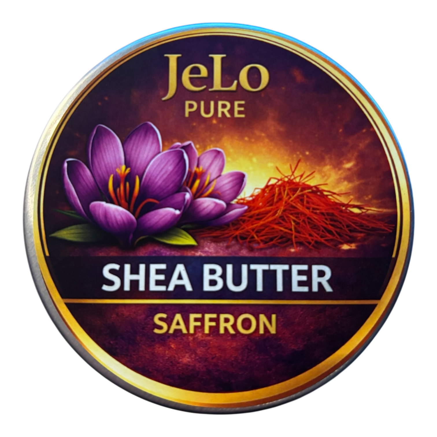Pure saffraan Shea Butter