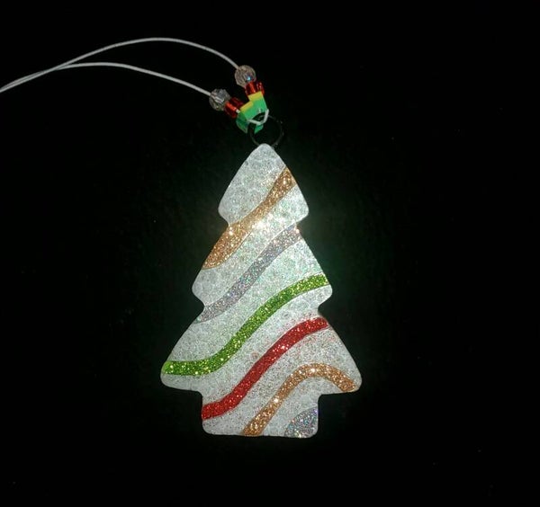 white Christmas tree