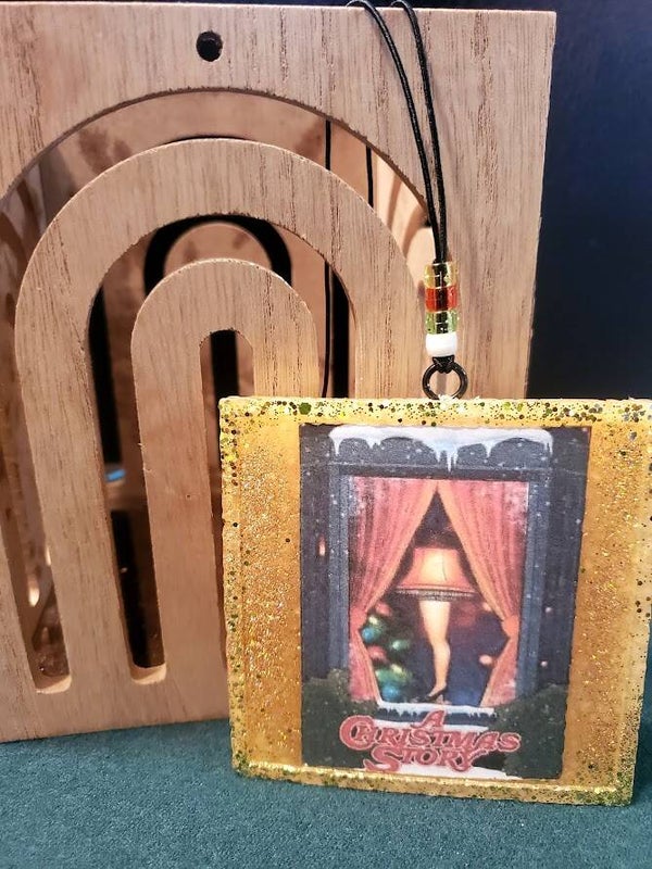 Christmas story cardstock