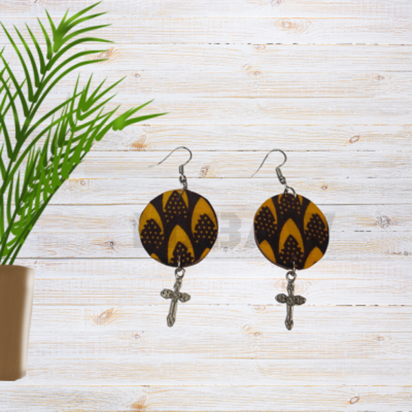 Boucles d'Oreilles Flammes Sacrées