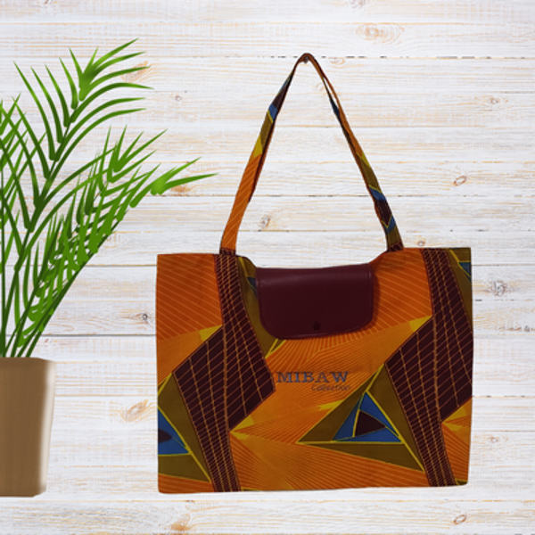 Tote bag wax