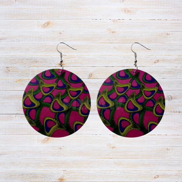 Boucle d'oreille Wax cercle