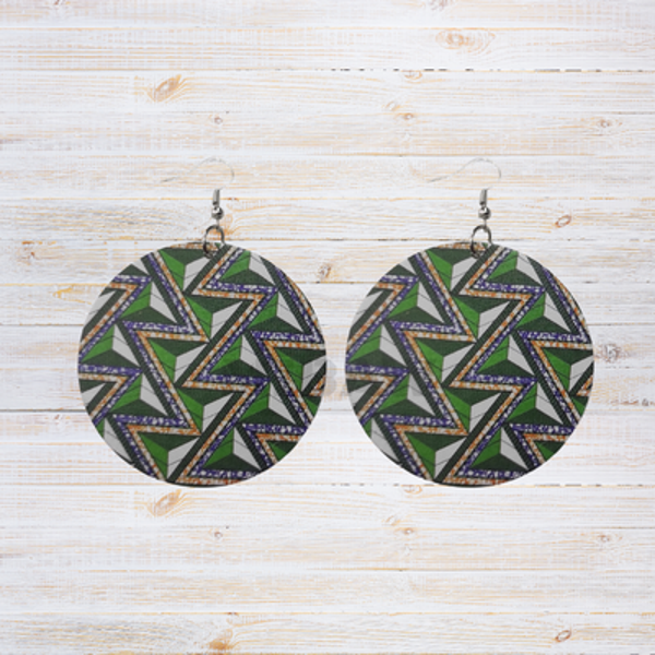 Boucle d'oreille Wax cercle