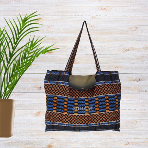Tote bag wax
