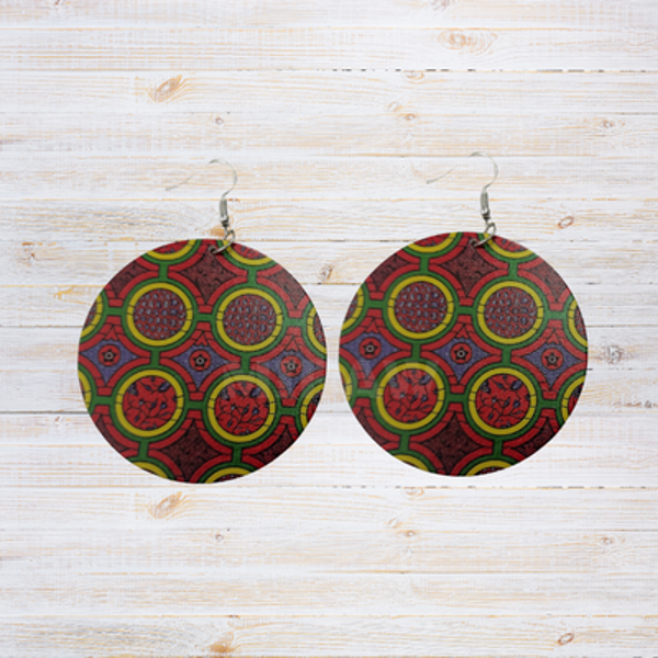Boucle d'oreille Wax cercle