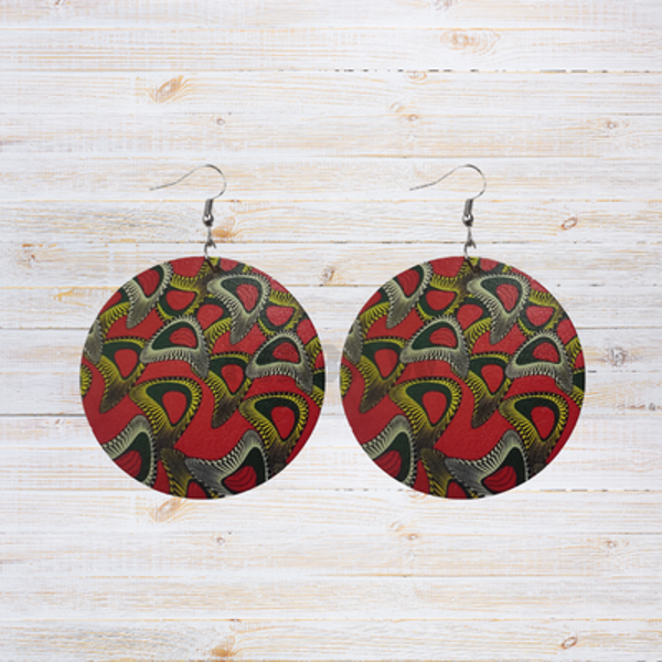Boucle d'oreille Wax cercle
