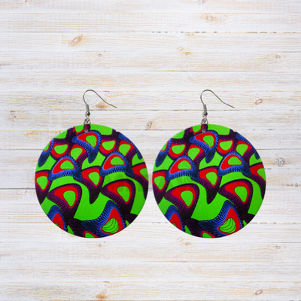 Boucle d'oreille Wax cercle