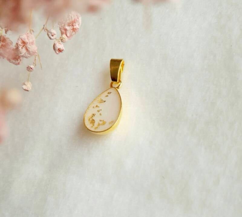 Moedermelk ketting hanger persoonlijk cadeau