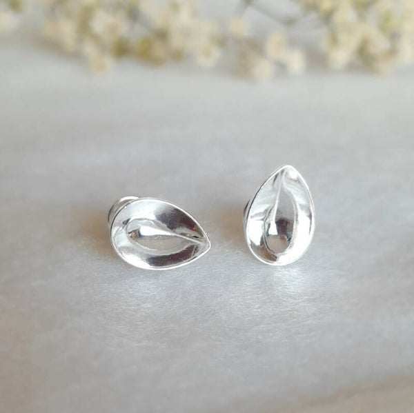 10mm sterling zilver druppel moedermelk oorstekers